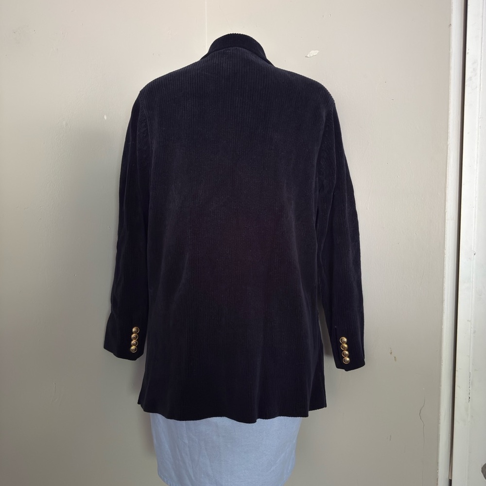 Ralph Lauren Black Blazer with Crest - Picture 3 of 5